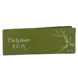 October, EKA [Erik K. Albrecht]. Signed First Edition, Special Issue.