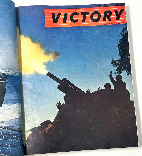 Victory Magazine ~ 8 Issues. Italian Edition. 1944-1945.
