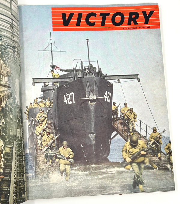 Victory Magazine ~ 8 Issues. Italian Edition. 1944-1945.