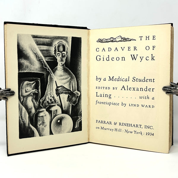 The Cadaver of Gideon Wyck, Alexander Laing. First Edition.
