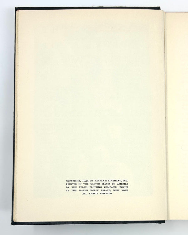 The Cadaver of Gideon Wyck, Alexander Laing. First Edition.