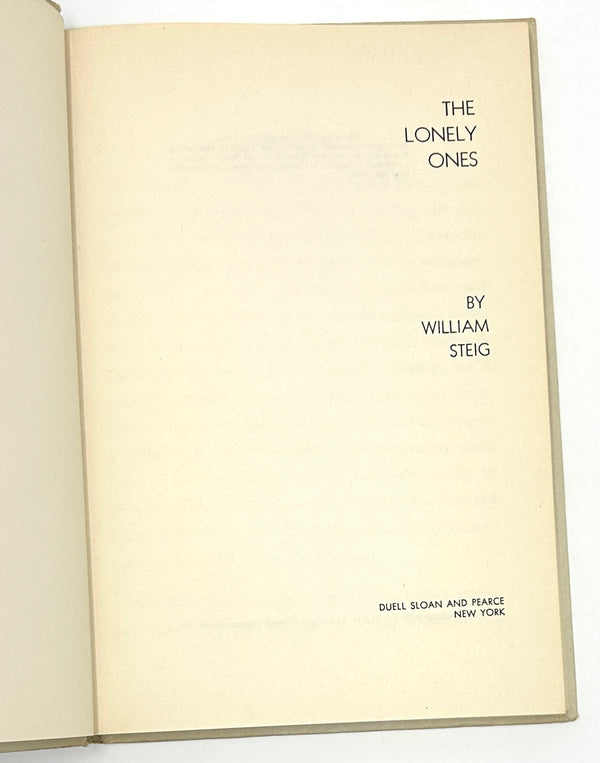 The Lonely Ones, William Steig. Later Printing.
