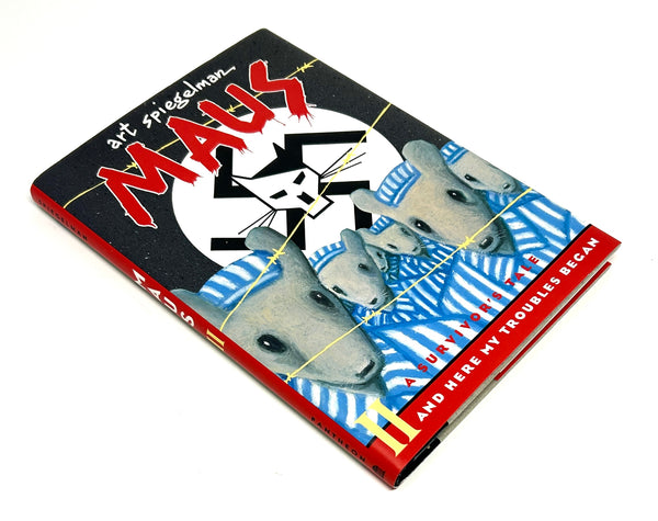 Maus II - A Survivor's Tale: And Here My Troubles Began, Art Spiegelman. First Edition.