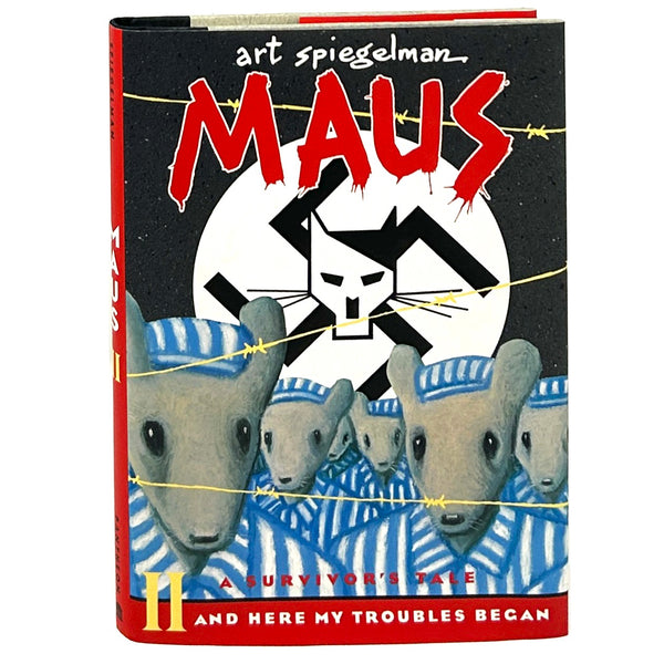 Maus II - A Survivor's Tale: And Here My Troubles Began, Art Spiegelman. First Edition.