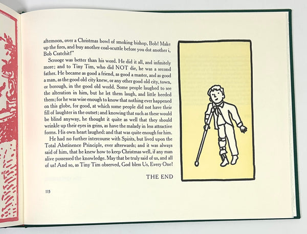 A Christmas Carol, Charles Dickens. Arion Press Limited Edition, Signed by Ida Applebroog.