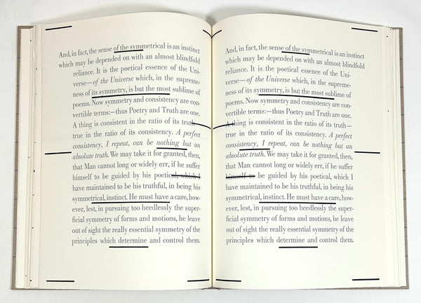 Eureka, Edgar Allan Poe. Arion Press Lettered Edition, Signed by Arakawa.