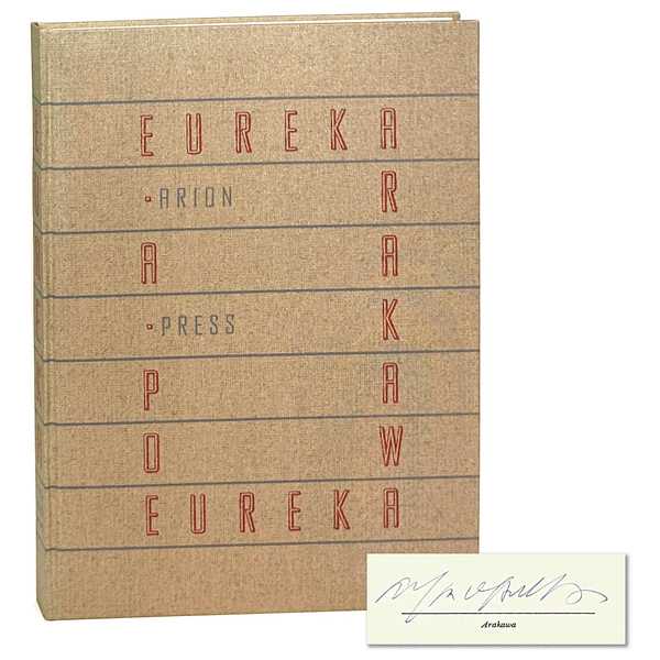 Eureka, Edgar Allan Poe. Arion Press Lettered Edition, Signed by Arakawa.