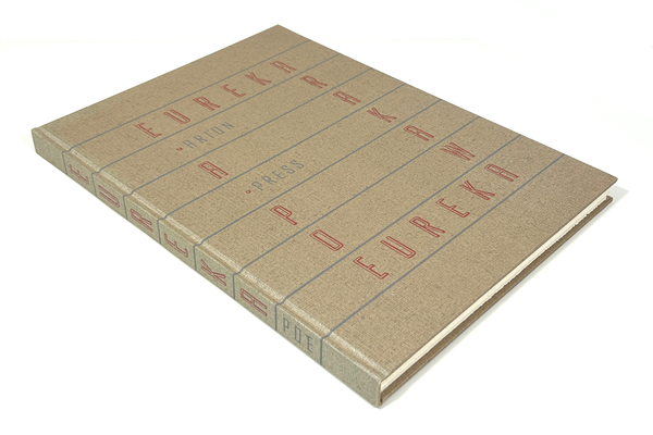 Eureka, Edgar Allan Poe. Arion Press Lettered Edition, Signed by Arakawa.