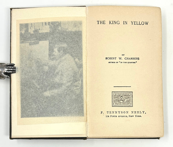 The King in Yellow, Robert W. Chambers. Early Reprint Edition.