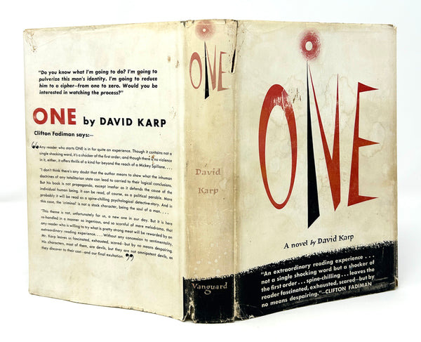 One, David Karp. First Edition.