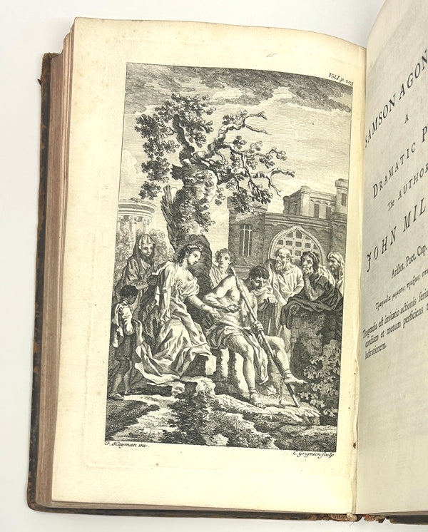Paradise Regain'd, John Milton & Thomas Newton. Third Edition.