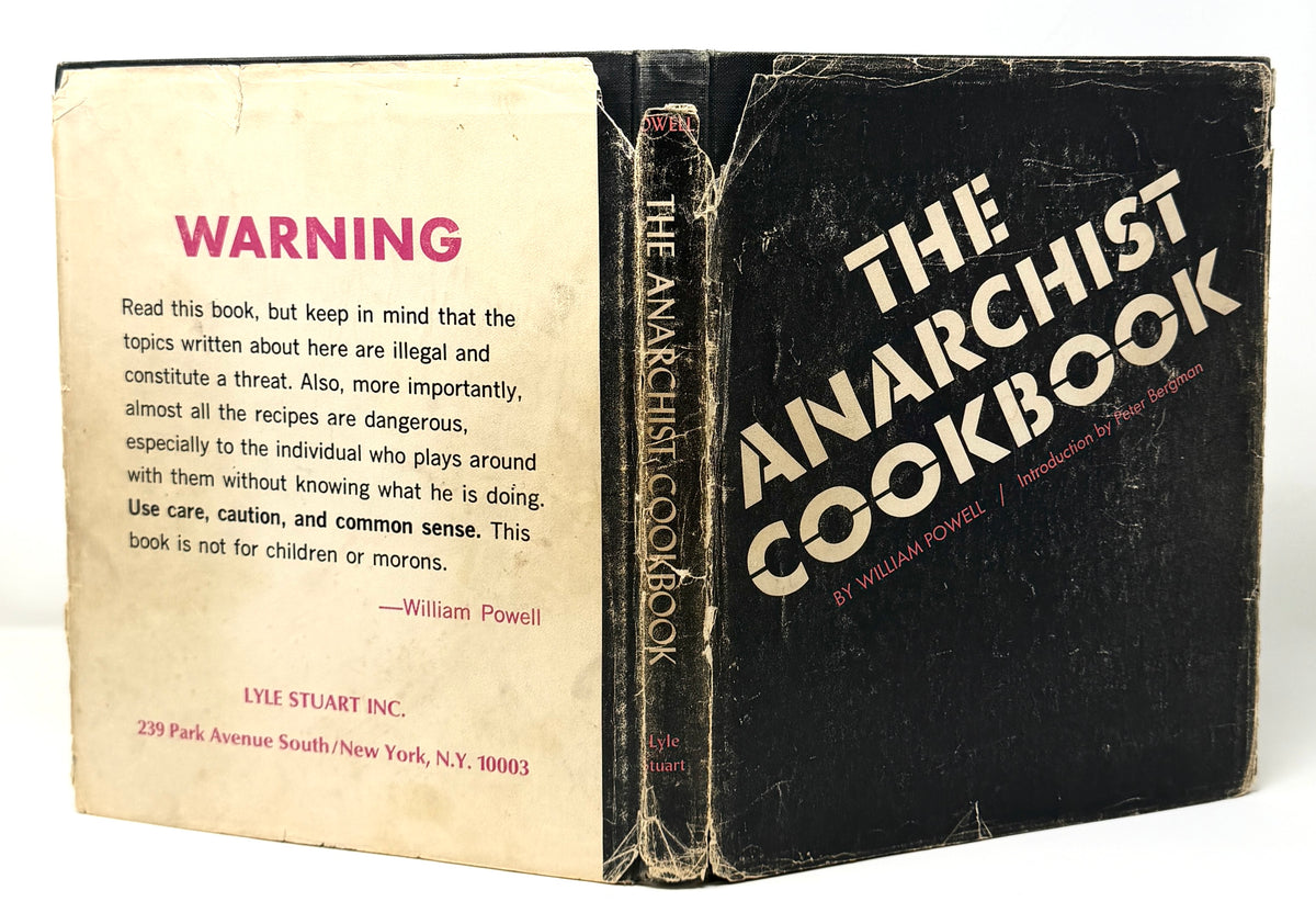 The Anarchist Cookbook, William Powell | Hardcover First Edition