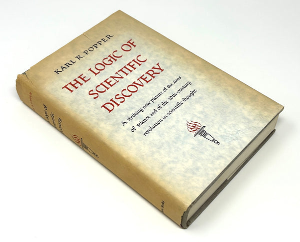 The Logic of Scientific Discovery, Karl Popper. First American Edition.