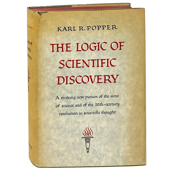 The Logic of Scientific Discovery, Karl Popper. First American Edition.
