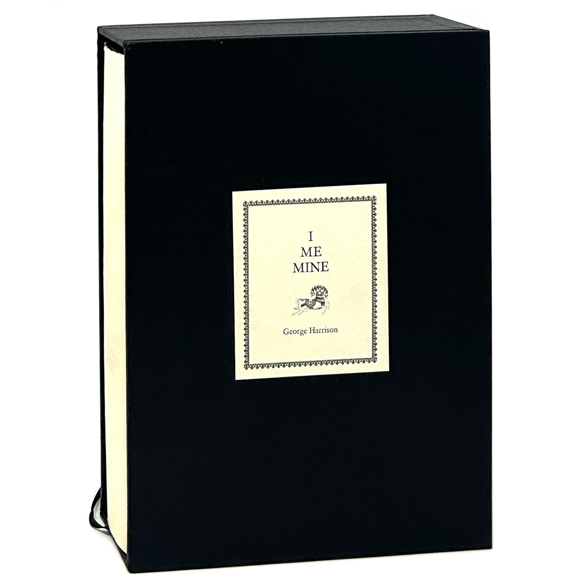 限定本（2000部） I Me Mine George Harrison サイン、ナンバー入り