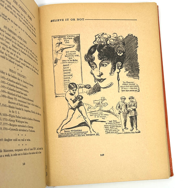 Ripley's Big Book: Believe It or Not. Signed and Inscribed Early Edition.