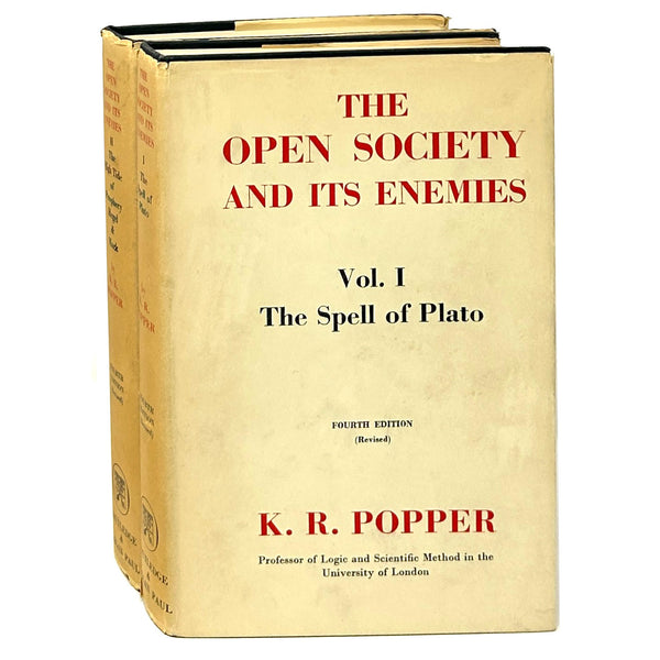 The Open Society and Its Enemies, Karl Popper. Fourth Edition.