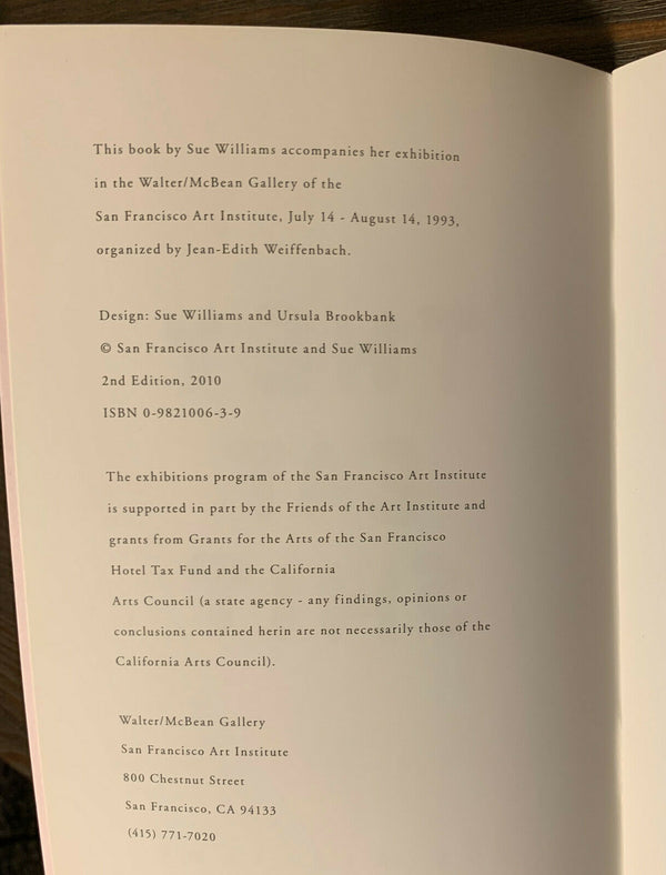 They Eat Shit, Sue Williams. Second Edition.
