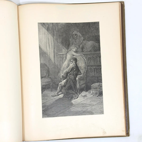 The Raven, Edgar Allan Poe. Illustrated by Gustav Doré. First Edition.