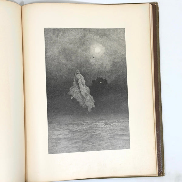 The Raven, Edgar Allan Poe. Illustrated by Gustav Doré. First Edition.