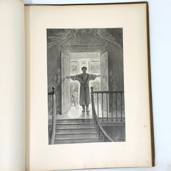 The Raven, Edgar Allan Poe. Illustrated by Gustav Doré. First Edition.
