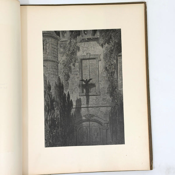The Raven, Edgar Allan Poe. Illustrated by Gustav Doré. First Edition.