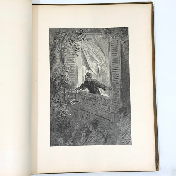 The Raven, Edgar Allan Poe. Illustrated by Gustav Doré. First Edition.