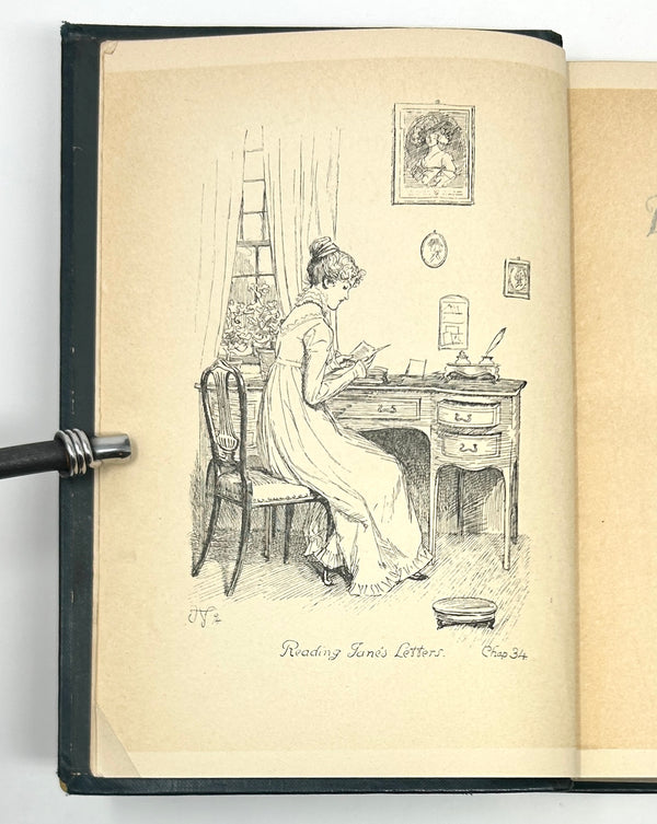 Pride and Prejudice, Jane Austen. The Peacock Edition ~ First Edition Thus.