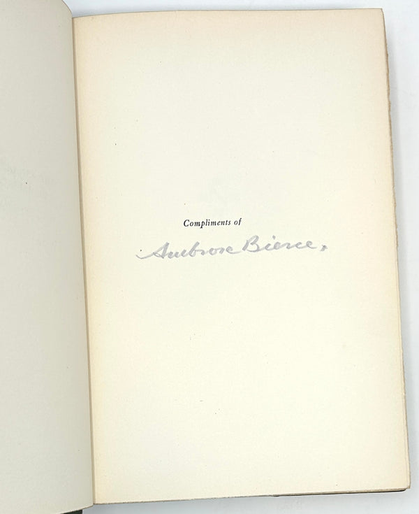 The Collected Works of Ambrose Bierce. Deluxe Autograph Edition, All 12 Volumes Signed.