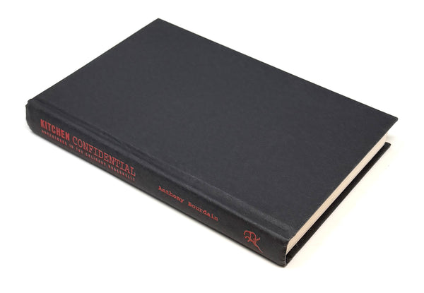 Kitchen Confidential, Anthony Bourdain. Signed First Edition, Third Printing.