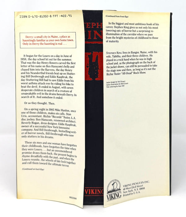 IT, Stephen King. First Edition.