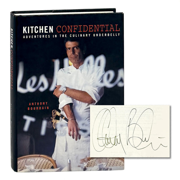 Kitchen Confidential, Anthony Bourdain. Signed First Edition, Third Printing.