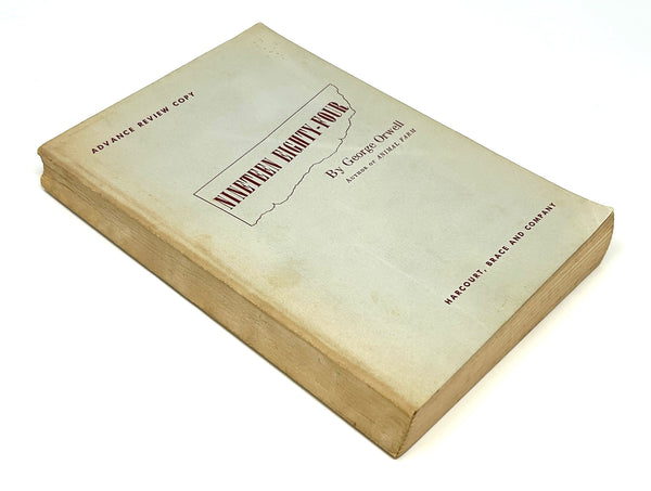 Nineteen Eighty-Four, George Orwell. Advance Review Copy.