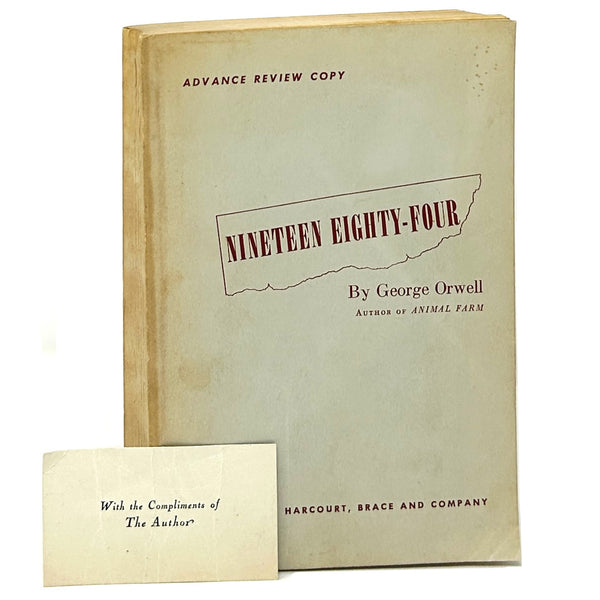 Nineteen Eighty-Four, George Orwell. Advance Review Copy.
