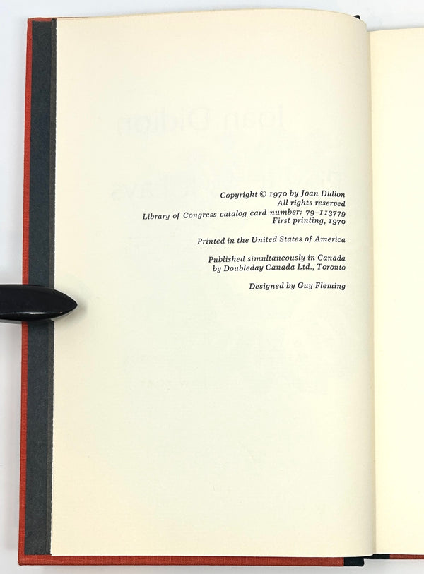 Play It As It Lays, Joan Didion. Signed First Edition.