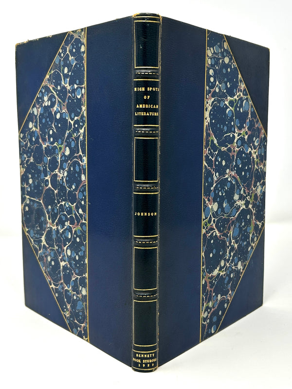 High Spots of American Literature, Merle Johnson. Limited First Edition.