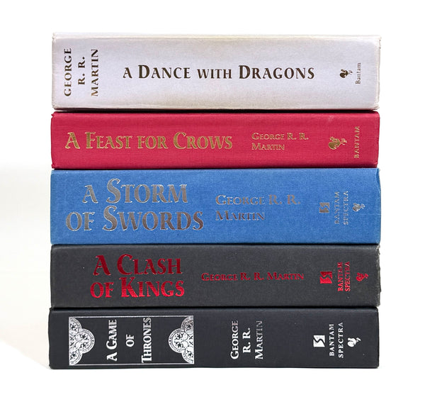 A Song of Ice and Fire (A Game of Thrones), George R.R. Martin. First Edition Set.