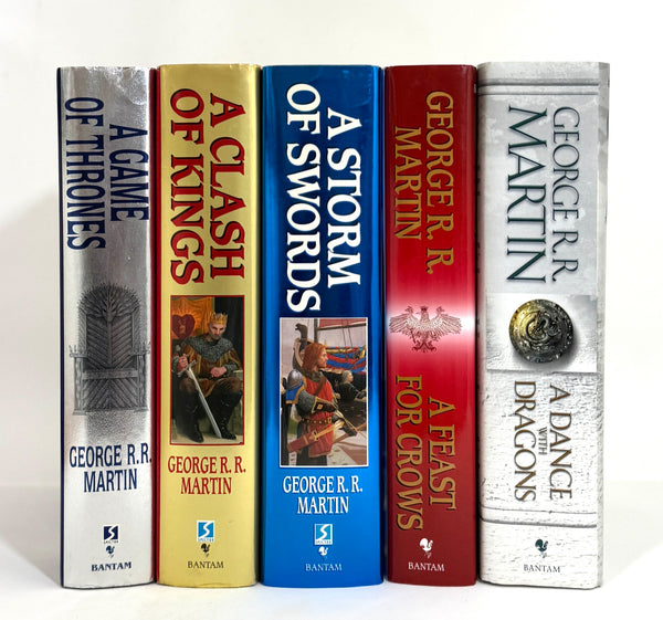 A Song of Ice and Fire (A Game of Thrones), George R.R. Martin. First Edition Set.