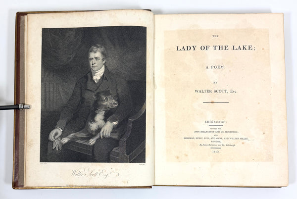 The Lady of the Lake, Sir Walter Scott. First Edition, First State.