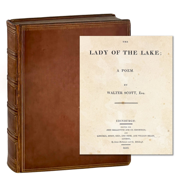 The Lady of the Lake, Sir Walter Scott. First Edition, First State.