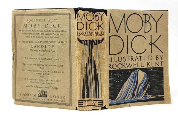 Moby Dick, Herman Melville. Illustrated by Rockwell Kent. First Edition.