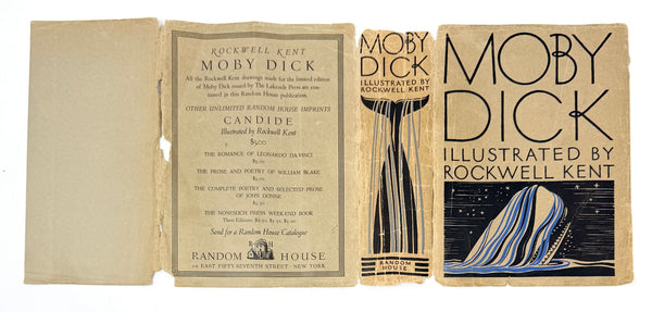 Moby Dick, Herman Melville. Illustrated by Rockwell Kent. First Edition.