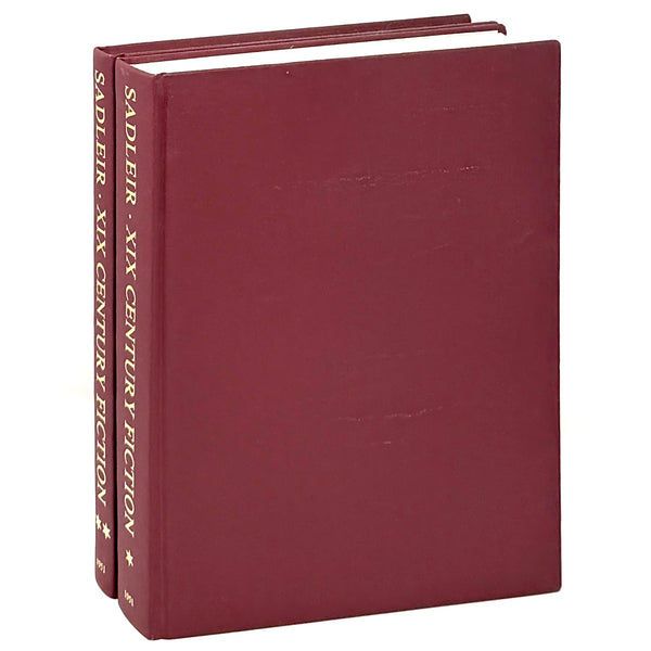 XIX Century Fiction, Michael Sadleir. Limited Edition.