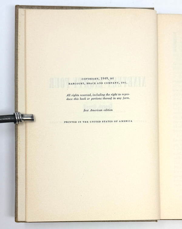 Nineteen Eighty-Four, George Orwell. First American Edition.