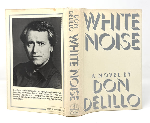 White Noise, Don DeLillo. Signed First Edition.