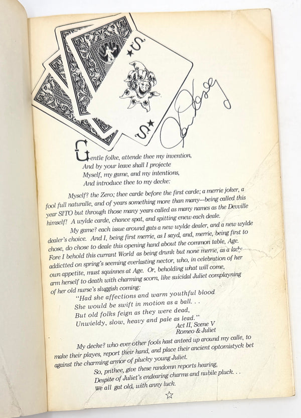 Spit in the Ocean, Numbers 1-5 (Signed by Ken Kesey).