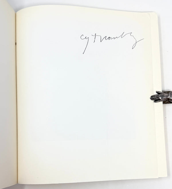 Cy Twombly. Signed Centre Pompidou Retrospective Catalogue ~ 1988
