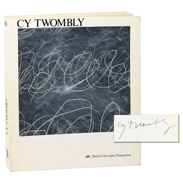 Cy Twombly. Signed Centre Pompidou Retrospective Catalogue ~ 1988
