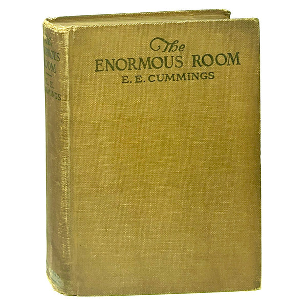 The Enormous Room, E.E. Cummings. First Edition, First State.