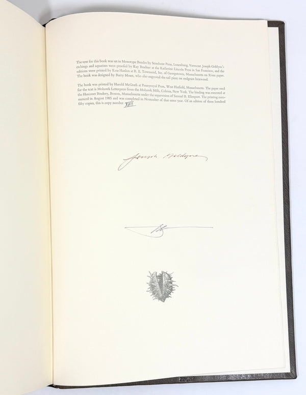 Diary of a Young Girl (Het Achterhuis), Anne Frank. Signed Pennyroyal Press Limited Edition.
